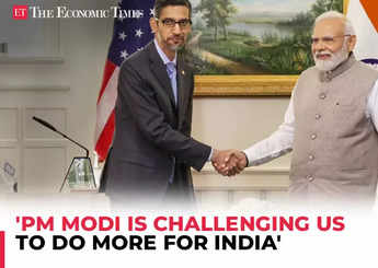 'PM Modi focused on transforming India… challenged us to do more': Google CEO Sundar Pichai