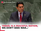 'We are a peaceful nation; we don't seek war...': Israeli Ambassador Danny Danon at United Nations