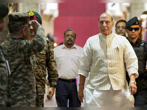 Union Defence Minister Rajnath Singh