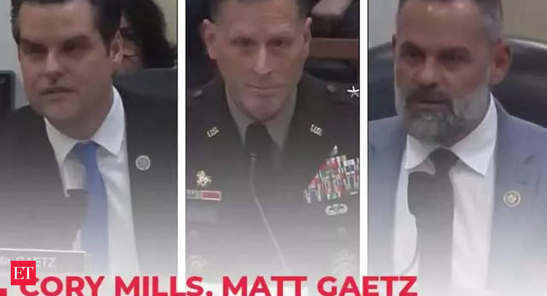 ‘I don’t think you’re deserving of four stars…’: Cory Mills, Matt Gaetz grill top US Army official