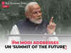 PM Modi addresses UN 'Summit of the Future' | LIVE