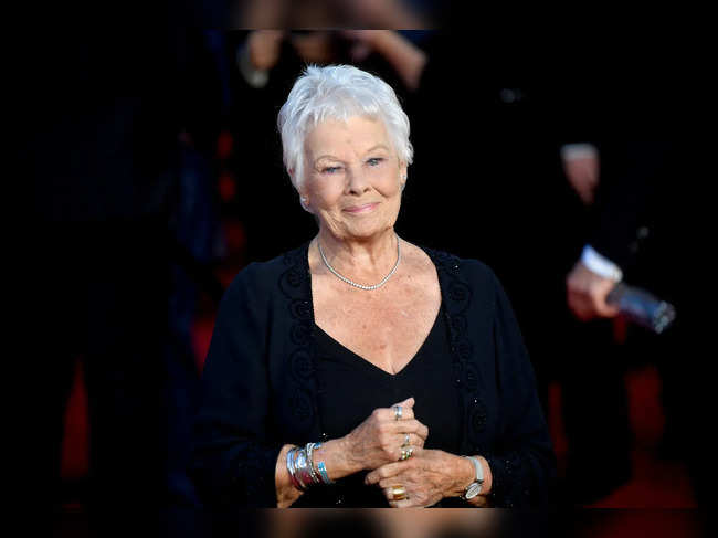 FILE PHOTO: Judi Dench is shown in London