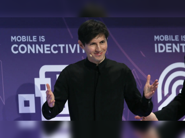 Founder and CEO of Telegram Pavel Durov