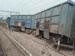 Goods train derails at new Maynaguri station in West Bengal, no disruption in railway lines:Image