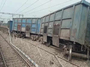 West Bengal: Goods train derails at new Maynaguri station, no disruption in railway lines