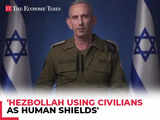 IDF Spox Daniel Hagari explains how Hezbollah exploits civilian infrastructure as human shields