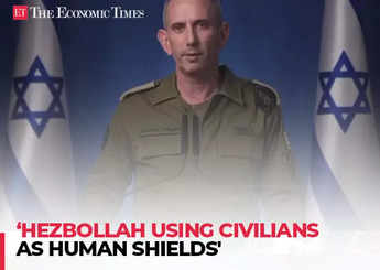 IDF Spox Daniel Hagari explains how Hezbollah exploits civilian infrastructure as human shields