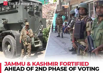 J-K Assembly Elections: Security arrangements heightened ahead of second phase of voting