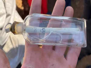 200-year-old message in a bottle left by archaeologist unearthed in France