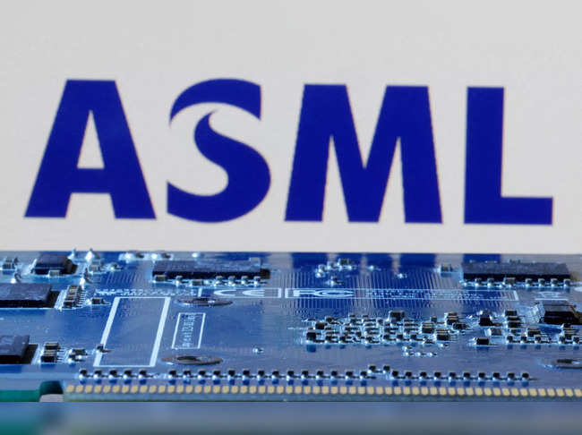 FILE PHOTO: Illustration shows ASML logo