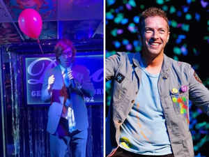 Before Mumbai shows, a disguised Coldplay singer Chris Martin wows fans with new song at a bar:Image