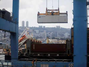 The Port of Haifa, Israel