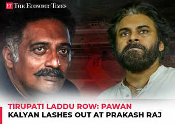 Pawan Kalyan lashes out at Prakash Raj over his tweet on Tirupati laddu row: 'Learn your lessons…'