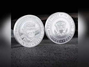 Trump coins are being sold by the ex-President for $100, but the silver they are made of costs only $30