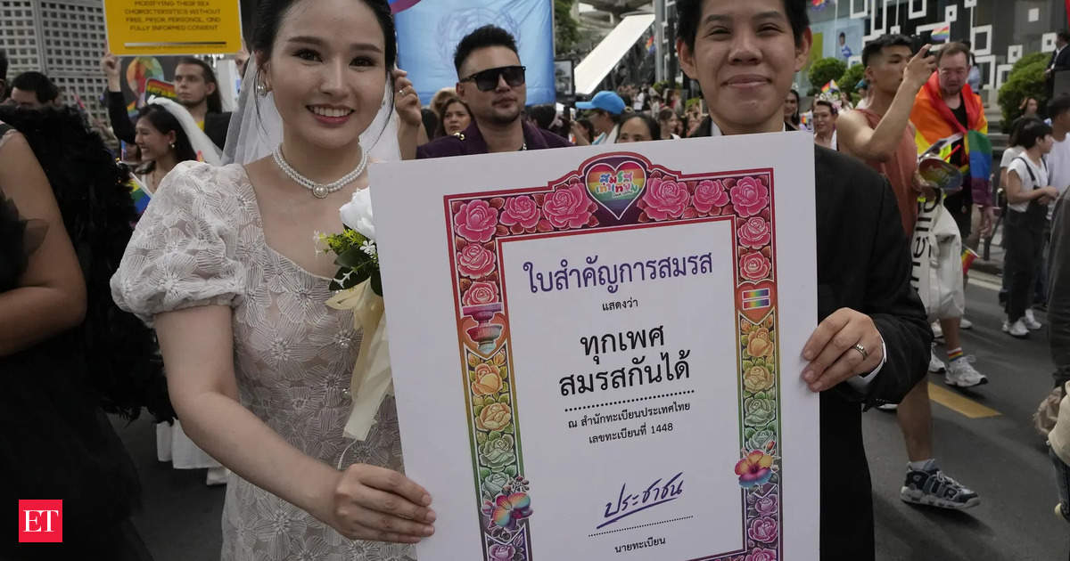 Same-sex couples in Thailand to tie the knot starting January as marriage equality bill becomes law