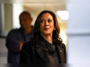 Democratic presidential nominee Kamala Harris campaigns in Johnstown