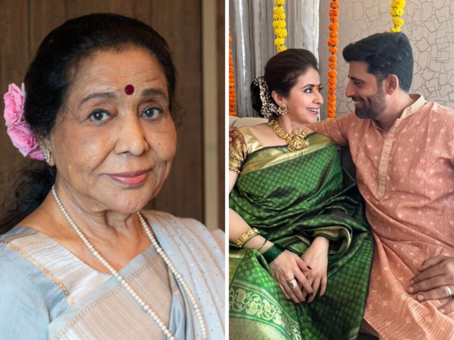 Asha Bhosle, Urmila Matondkar and Mohsin Akhtar Mir