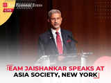 Deffered LIVE | EAM Jaishankar at Asia Society, New York