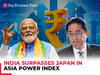 India surpasses Japan to become 3rd largest power in Asia power index