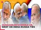 EAM Jaishankar schools US, West on India-Russia ties: ‘You armed dictatorships like Pak…’