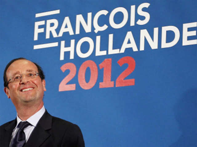 Francois Hollande, France's Socialist Party candidate for the 2012 French presidential election