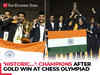 ‘Special for Chess…Historic…’: Gold Champions after gold win at 45th Chess Olympiad