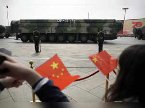 China test-fires an intercontinental ballistic missile into the Pacific Ocean