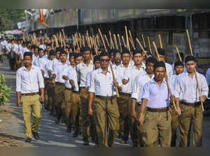 Rashtriya Swayamsevak Sangh (RSS) volunteers