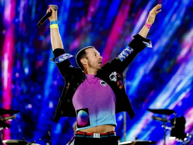 Coldplay singer Chris Martin