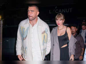 Did Taylor Swift's boyfriend Travis Kelce jet-set and party all offseason? His teammates defend him