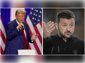 Trump and Zelensky