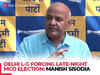 BJP is killing democracy in MCD: Manish Sisodia on Delhi L-G forcing late-night MCD election