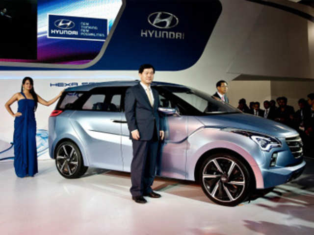 Hyundai's concept car HexaSpace