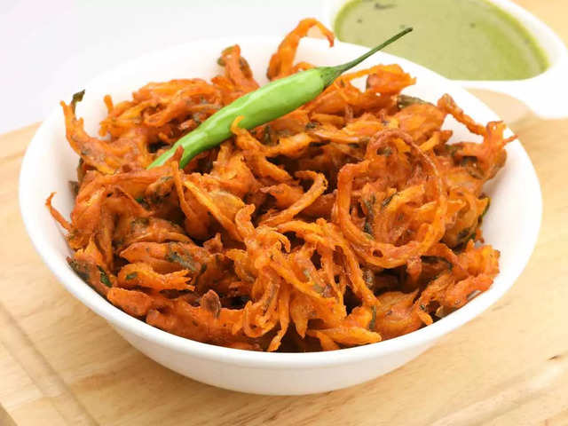 ?Onion Pakoras?