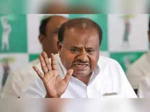 Union minister HD Kumaraswamy