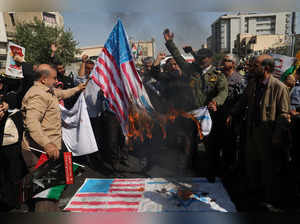 Demonstrators rally against Israel's strikes on Gaza and Lebanon in Tehran