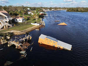 Aftermath of Hurricane Helene in Florida