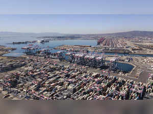 Shipping port LA istock