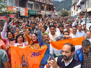 Hindu outfits take out rally in Himachal Pradesh demanding Waqf Board be abolished