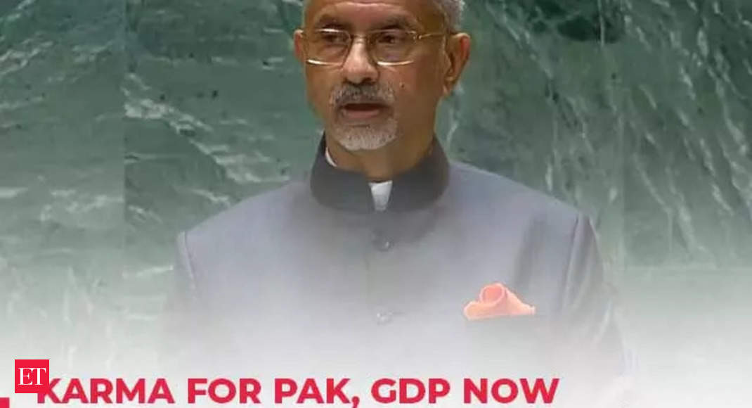 Pakistan’s cross-border terrorism policy won’t succeed: Jaishankar slams Pak at UN – The Economic Times Video