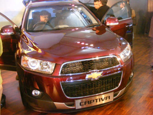 GM's face-lifted Chevrolet Captiva