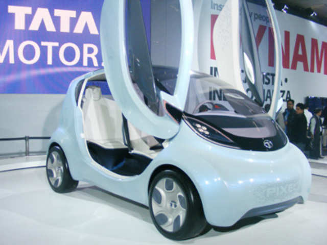Tata unveils compact car Pixel