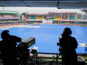 India-Bangladesh Kanpur Test: Forecast for more rain, thunderstorm on Day 3