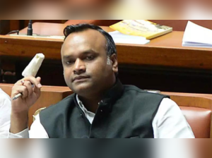 Karnataka minister Priyank Kharge (File photo)