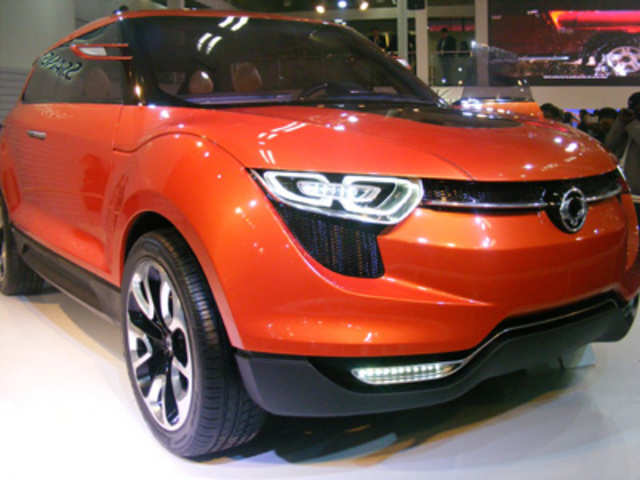 Concept car that represents Ssangyong's design capabilities