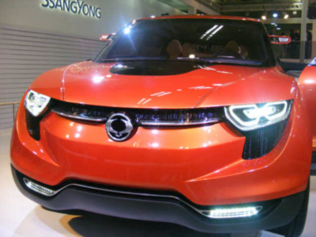 Ssangyong's new concept car XIV-1