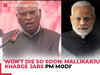 J&K polls: Mallikarjun Kharge falls ill at rally, later says 'I’ll stay alive till PM Modi...'