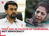 Anurag Thakur slams Mehbooba Mufti for cancelling poll campaign over Hezbollah chief’s deat