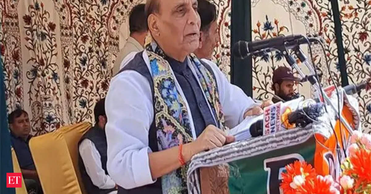 “If there had been better relationship, would have given more money than IMF”: Rajnath Singh takes jibe at Pakistan