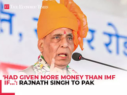 Rajnath Singh says ‘India would’ve given larger bailout package to Pakistan if…'